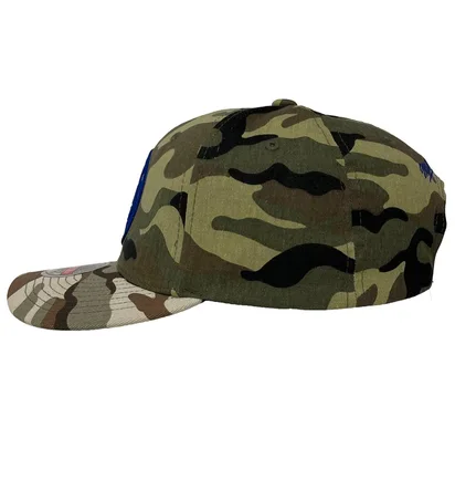 Кепка унисекс Mitchell & Ness Nba Philadelphia 76Ers Woodland Desert Stretch Snapback Camo/Green 6HSSMM19494-P76CMWD