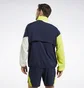 Ветровка мужская Reebok Running Woven Wind Jacket Blue/Yellow HT3709