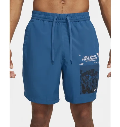 Шорты мужские Nike Form Dri-Fit 7 Unlined Versatile Shorts Blue FN3283-476