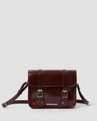 Сумка унісекс Dr. Martens 7 Inch Vegan Crossbody Bag Bordo AB093601