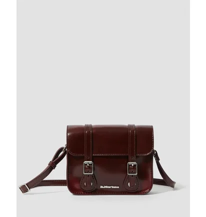 Сумка унисекс Dr. Martens 7 Inch Vegan Crossbody Bag Bordo AB093601