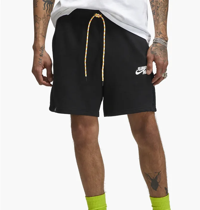 Шорты мужские Air Jordan Jumpman Mens Fleece Shorts Black Dm3009-010