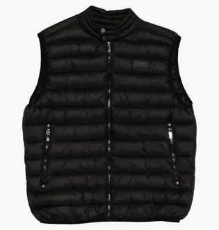 Жилетка мужская John Richmond Quilted Zip-Up Black UMA25156PI