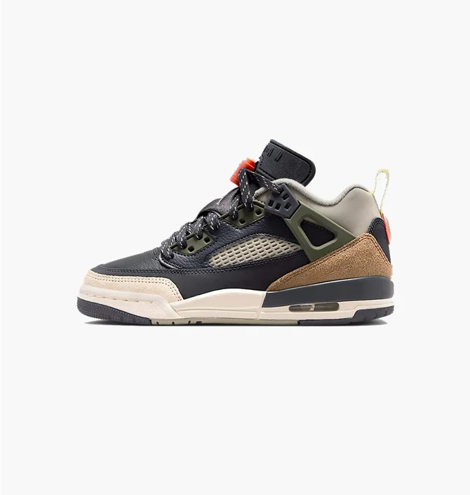 Кроссовки детские Air Jordan Spizike Low Grey/Multi FQ3950-007