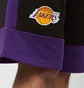 Шорти чоловічі NEW ERA Nba Colour Block Short Los Angeles Lakers Black 60416375