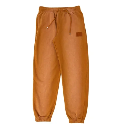 Штаны мужские Air Jordan Flight Fleece Washed Pants Orange FV7253-228