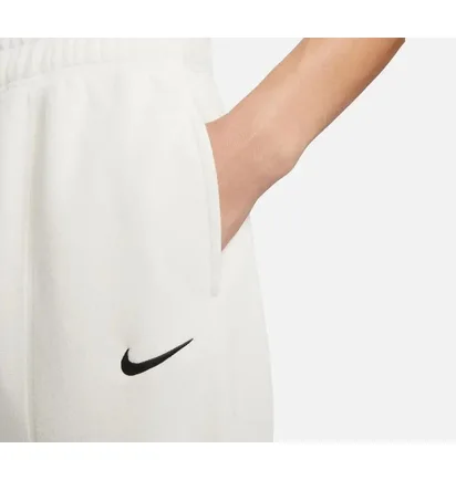 Штани жіночі Nike Nsw Fleece High Oversized White FB8973-104