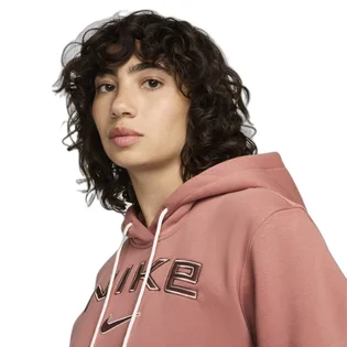 Худи женское Nike Nsw Phnx Flc Std Po Logo Hdy Peach HM9751-634