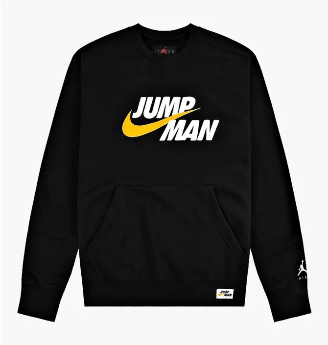 Свитшот мужской Air Jordan Jumpman Crew Black DA7194-010
