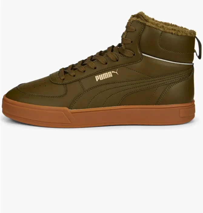 Кроссовки мужские Puma Caven Mid Wtr Green 385844-02