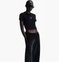 Футболка женская Nike Sportswear Chill Knit Slim Cropped Black HF9534-010