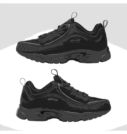 Кроссовки унисекс Reebok Daytona Dmx Ii Black/Gravel/Black Dv7255