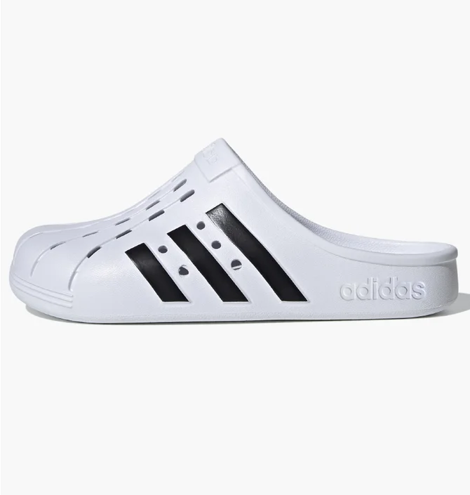 Тапочки унісекс Adidas Adilette Clogs White Fy8970