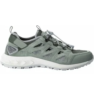 Кроссовки женские Jack Wolfskin Woodland 2 Hybrid Low Grey 4051351-4137