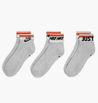 Носки унисекс Nike Everyday Essential An Grey (3 пары) Dx5080-050