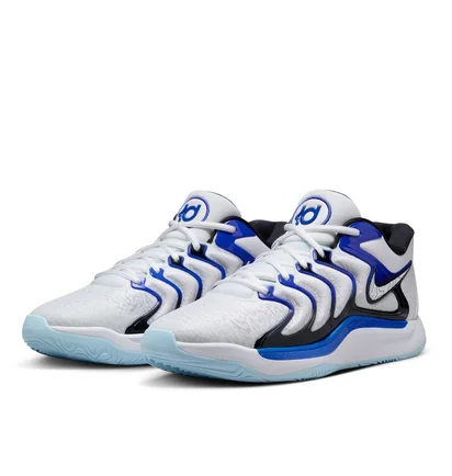 Кросівки чоловічі Nike Kd 17 White/Blue FJ9487-100