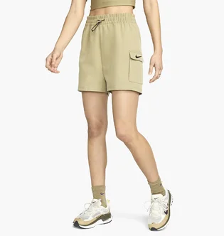 Шорты женские Nike Nsw Swsh Short Wvn Su Beige FJ4887-276