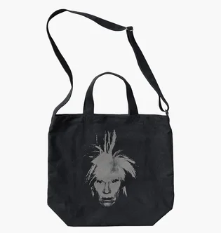 Сумка унісекс Uniqlo Kaws + Warhol Ut 2-Way Tote Bag Black E473556-001