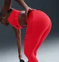 Леггинсы женские Nike W Np Df Sculpt Hr 7/8 Tgt Gg Red HV2350-633