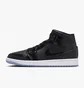 Кросівки чоловічі Air Jordan 1 Mid Se Black Dv1308-004