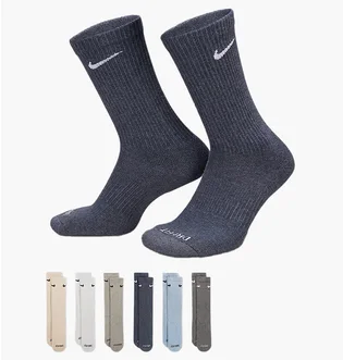 Носки унисекс Nike Ed Pls Csh Crw Multi (6 пар) SX6897-901