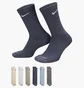 Носки унисекс Nike Ed Pls Csh Crw Multi (6 пар) SX6897-901