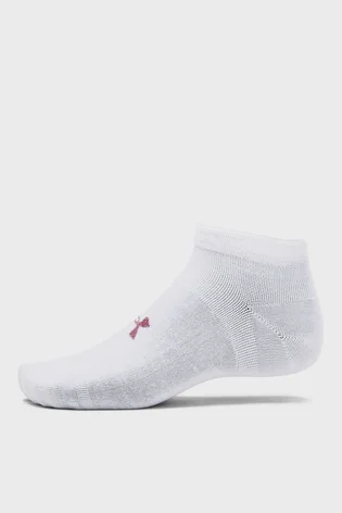 Шкарпетки Under armour Essential Low Cut White (3 пари) 1382958-100