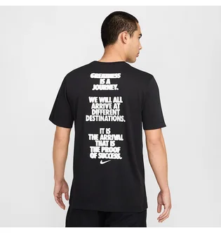Футболка мужская Nike Dri-Fit Tee Verbiage Black HJ3613-010