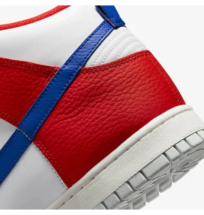 Кросівки чоловічі Nike Dunk Hi Retro Red/White Dx2661-100