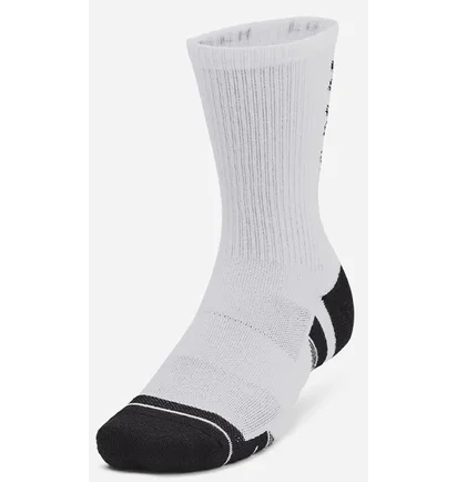 Носки унисекс Under Armour Perf Tech Nov Crew White (3 пары) 1379515-101