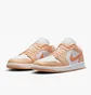 Кросівки жіночі Air Jordan 1 Low WomenS Shoes Orange/White DC0774-801