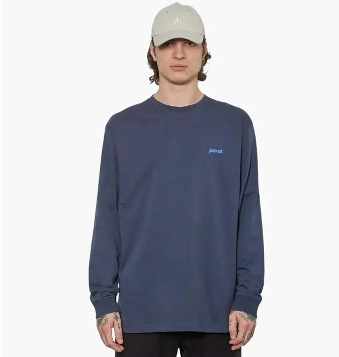 Лонгслив унисекс PAREL STUDIOS Bp Ls Blue PAREL-092