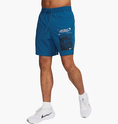 Шорты мужские Nike Form Dri-Fit 7 Unlined Versatile Shorts Blue FN3283-476