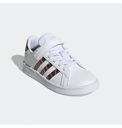 Кросівки дитячі Adidas Grand Court Tiger-Print Shoes White Gz1075