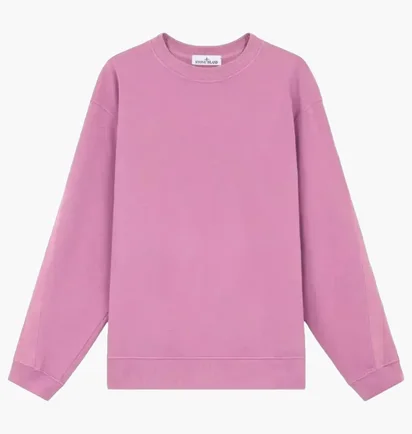 Свитшот унисекс Stone Island Crewneck Oversized Pink 811561620-V0086
