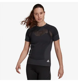 Футболка женская Adidas Primeknit T-Shirt Black GK3754