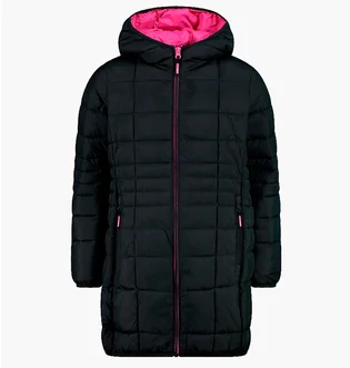 Куртка детская CMP Coat Fix Hood Taffeta Black 34Z3465-U423
