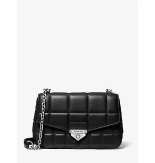 Сумка женская Michael Kors Soho Large Quilted Leather Shoulder Bag Black 30F0S1SL3L-BLACK-21462