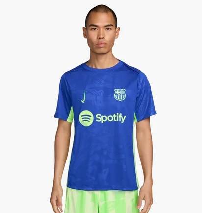 Футболка мужская Nike Barcelona Pre-Match Blue FQ2544-418