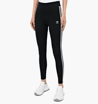 Штаны женские Adidas Adicolor 3-Stripes Tight Black FM3287