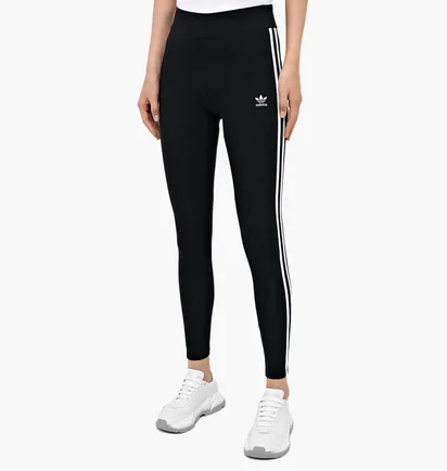 Штаны женские Adidas Adicolor 3-Stripes Tight Black FM3287