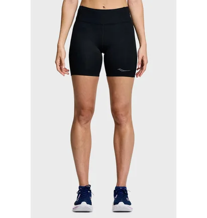 Шорты женские Saucony Fortify 6 Short Black SAW800451-BK