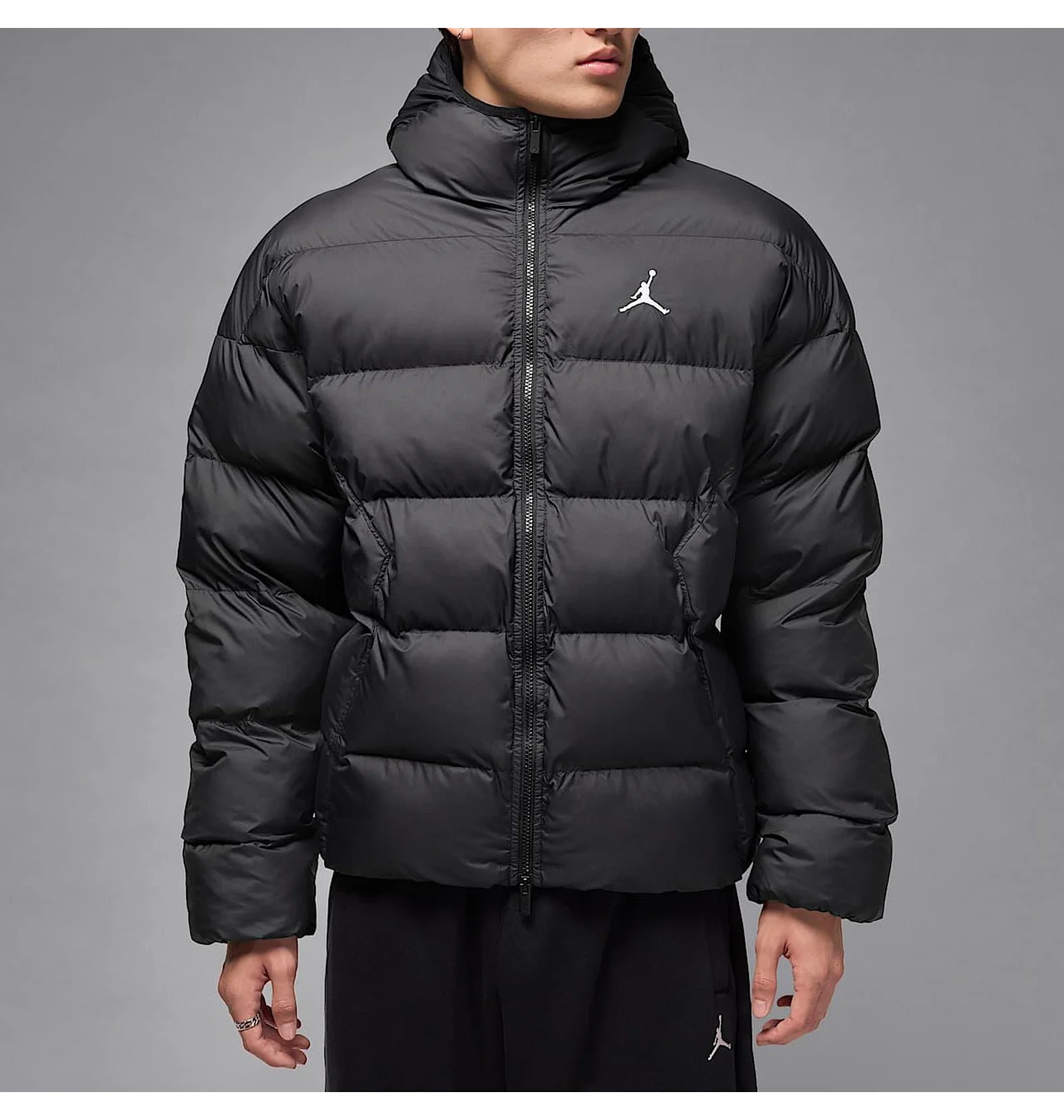 ᐉ Пуховик мужской Air Jordan Brooklyn Black HV0532-010 - купить в