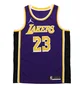 Майка унисекс Nike Nba Los Angeles Lakers Statement Edition Lebron James Violet/Black CV9481-508