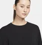Лонгслив женский Nike One Relaxed Dri-Fit Long-Sleeve Top Black FN2817-010