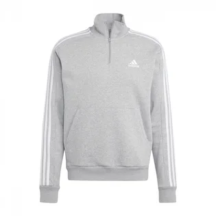 Кофта мужская Adidas Essentials Fleece Halfzip Sweatshirt Grey IJ8905