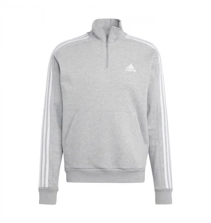 Кофта чоловіча Adidas Essentials Fleece Halfzip Sweatshirt Grey IJ8905