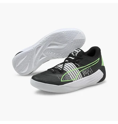 Кросівки чоловічі Puma Fusion Nitro Basketball Shoes Black 195587-01