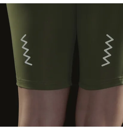 Шорты женские Adidas Fastimpact Running Bike Short Tights Green Hb9234