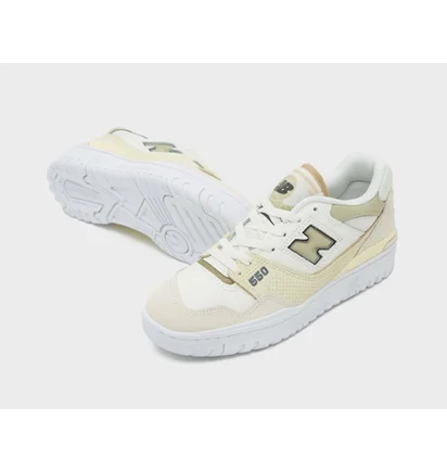 Кросівки жіночі New Balance 550 Women White/Beige BBW550SK
